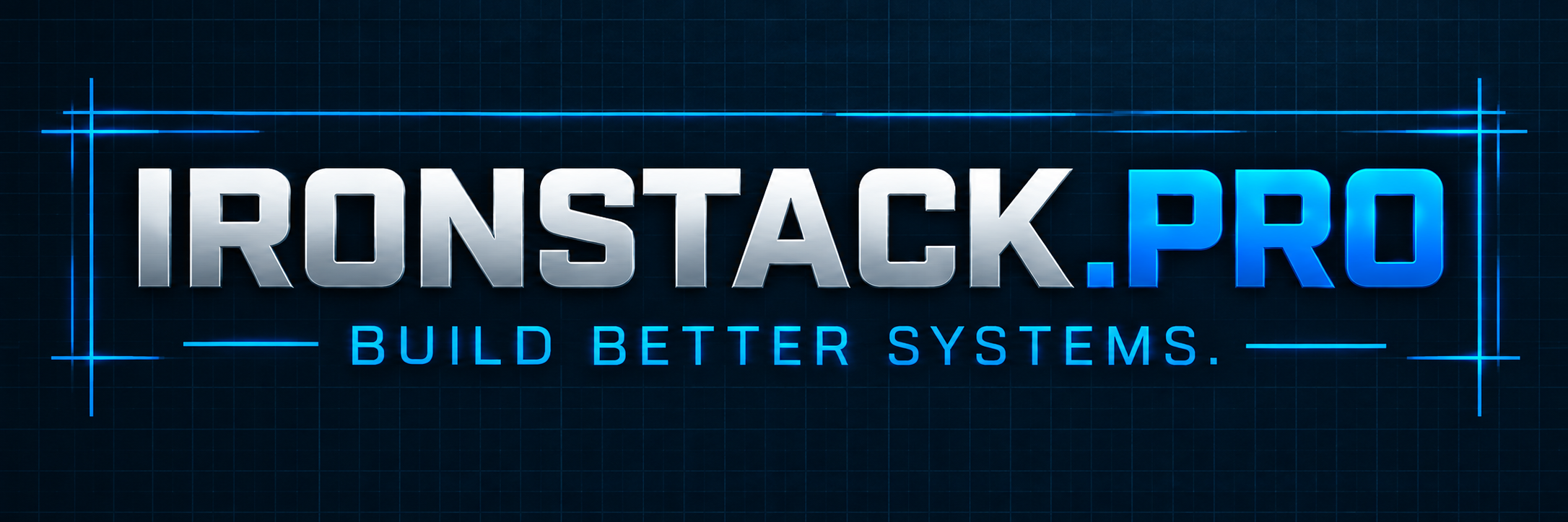 Ironstack.pro — Build better systems.
